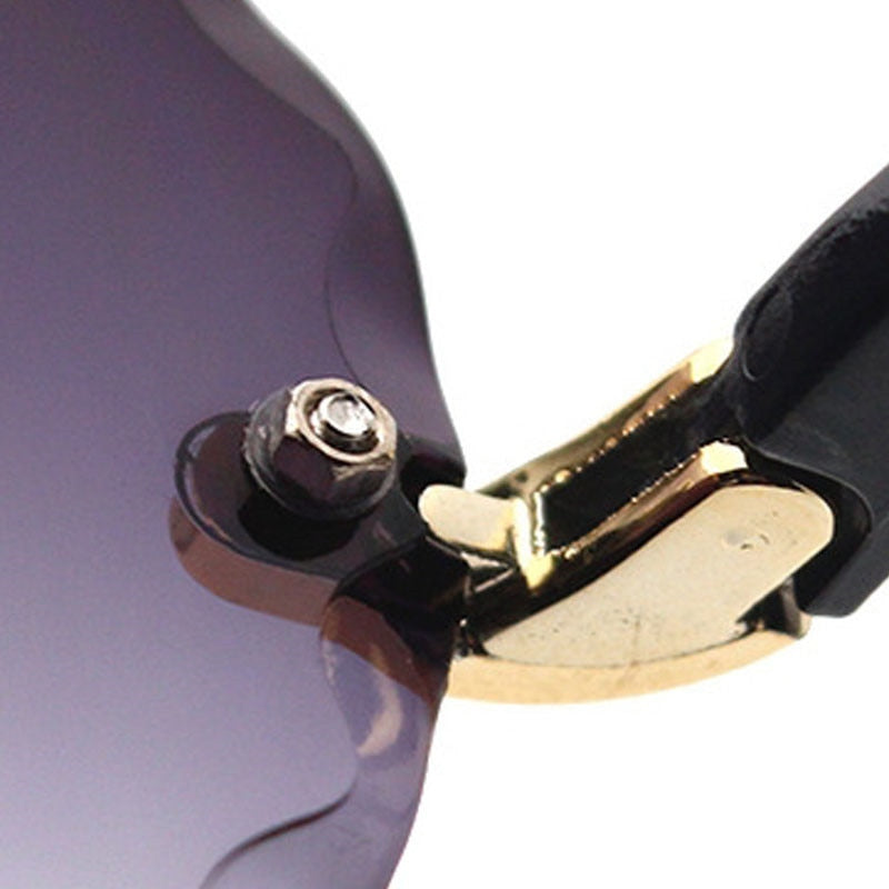 Star Rimless - Gold Gray Tea